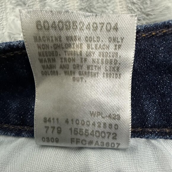 Levis 545 Jeans Womens 10 Low Boot Cut Stretch Blue Denim Western Pockets 32x29 - Picture 8 of 10